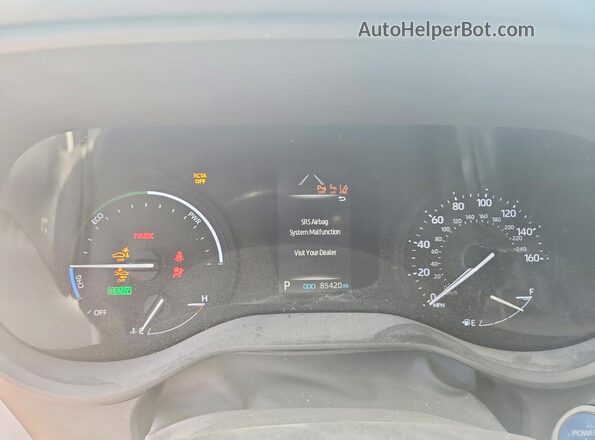5TDJSKFC8MS026716 2021 TOYOTA SIENNA Green Instrument cluster view