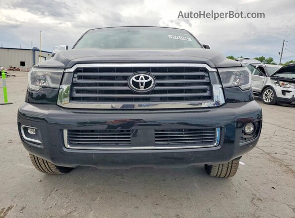 5TDJY5G19JS165004 2018 TOYOTA SEQUOIA Black Вид спереду