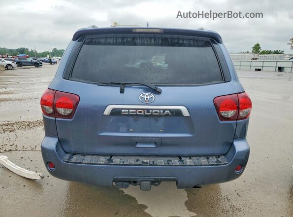 5TDJY5G19LS180492 2020 TOYOTA SEQUOIA Blue უკანა ხედი
