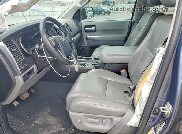 5TDJY5G19LS180492 2020 TOYOTA SEQUOIA Blue წინა სალონის ხედი