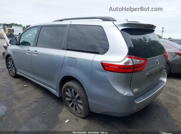 5TDJZ3DC0JS189425 2018 TOYOTA SIENNA Silver Rear left
