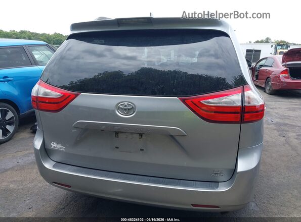 5TDJZ3DC0JS189425 2018 TOYOTA SIENNA Silver 
