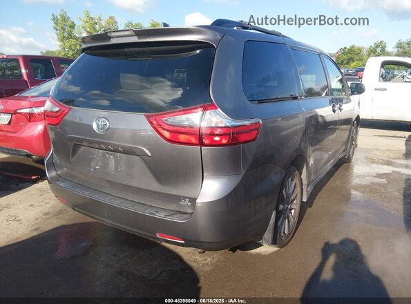 5TDJZ3DC1LS228140 2020 TOYOTA SIENNA Gray Tył prawy
