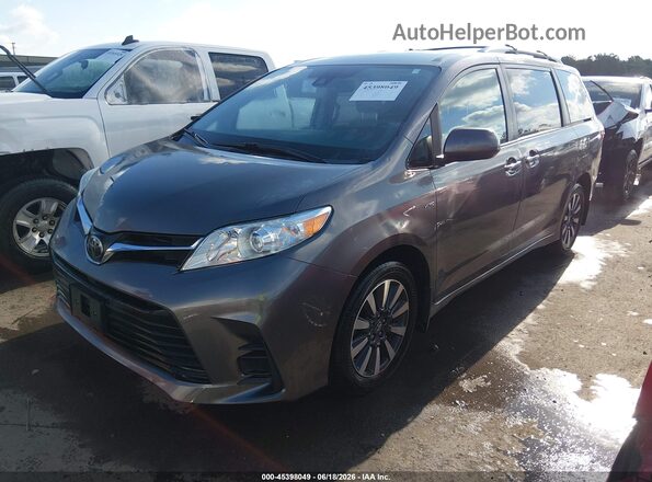 5TDJZ3DC1LS228140 2020 TOYOTA SIENNA Gray Przód lewy