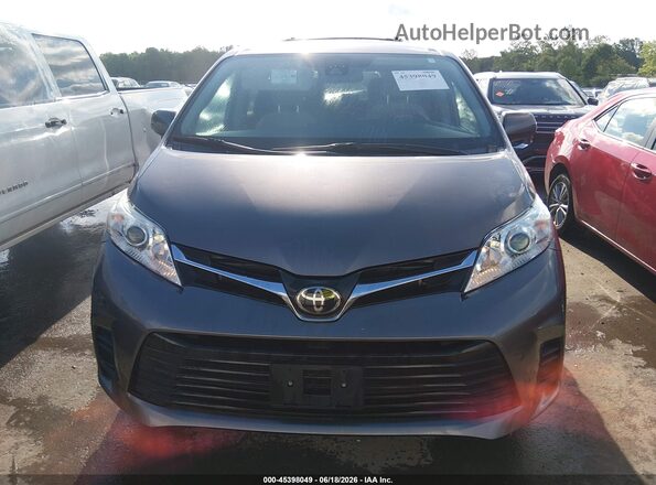 5TDJZ3DC1LS228140 2020 TOYOTA SIENNA Gray Widok zestawu wskaźników
