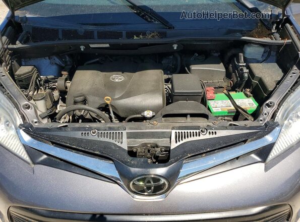 5TDJZ3DC2LS242368 2020 TOYOTA SIENNA Gray Engine compartment view