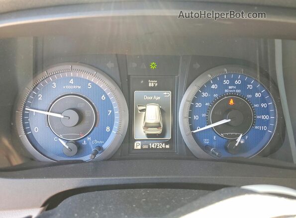 5TDJZ3DC2LS242368 2020 TOYOTA SIENNA Gray Instrument cluster view