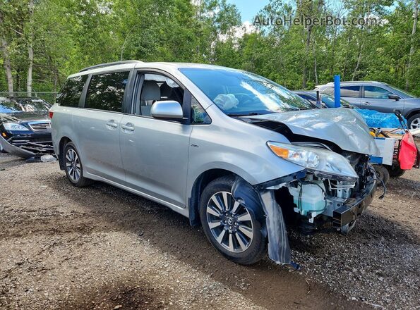 5TDJZ3DC5KS211873 2019 TOYOTA SIENNA Gray Delantero derecho
