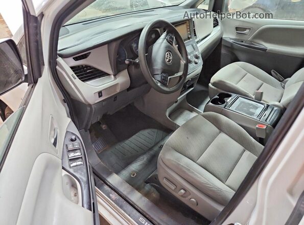 5TDJZ3DC7LS229891 2020 TOYOTA SIENNA White Dashboard view