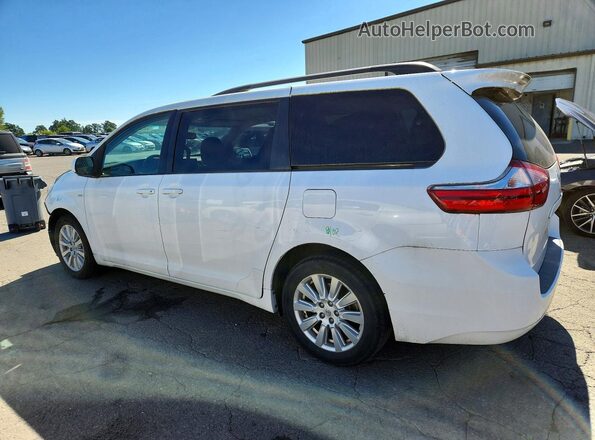 5TDJZ3DC8HS178134 2017 TOYOTA SIENNA White Задня ліва чверть