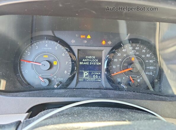 5TDJZ3DC8HS178134 2017 TOYOTA SIENNA White Вид щитка приладів