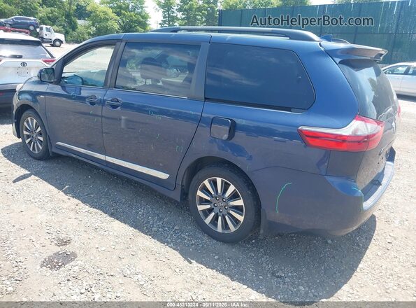 5TDJZ3DCXLS241811 2020 TOYOTA SIENNA Blue Tył lewy