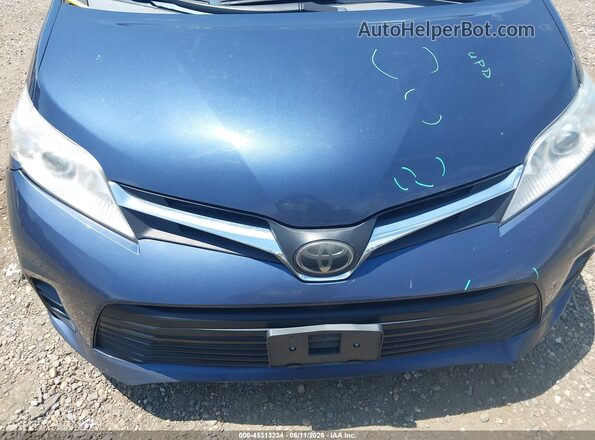 5TDJZ3DCXLS241811 2020 TOYOTA SIENNA Blue Widok z przodu