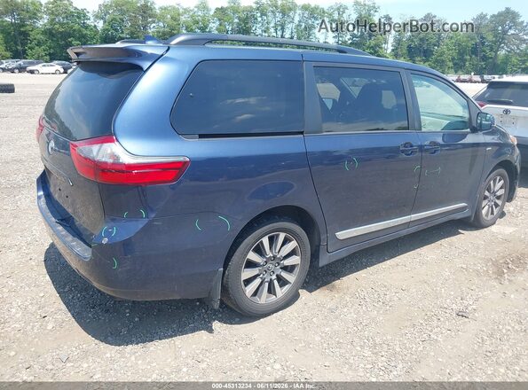 5TDJZ3DCXLS241811 2020 TOYOTA SIENNA Blue Tył prawy