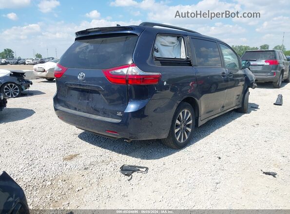 5TDJZ3DCXLS245244 2020 TOYOTA SIENNA Dark Blue Tył prawy