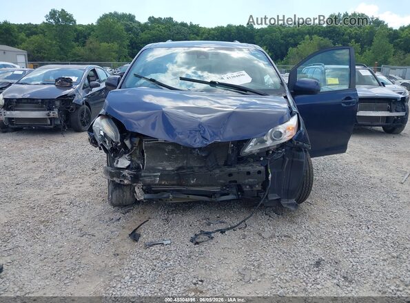 5TDJZ3DCXLS245244 2020 TOYOTA SIENNA Dark Blue Widok z przodu