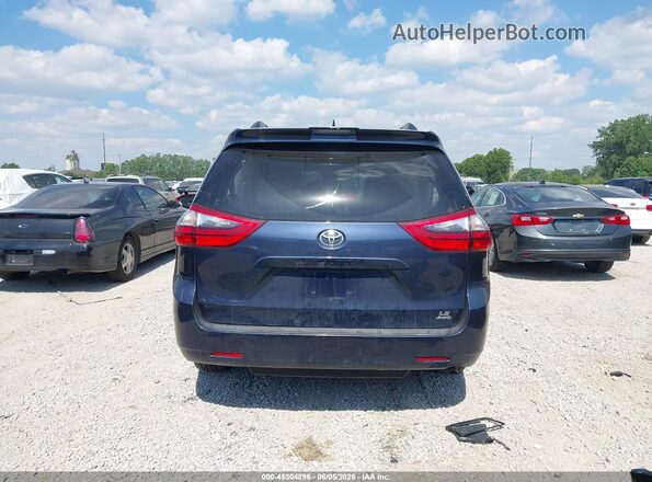 5TDJZ3DCXLS245244 2020 TOYOTA SIENNA Dark Blue 