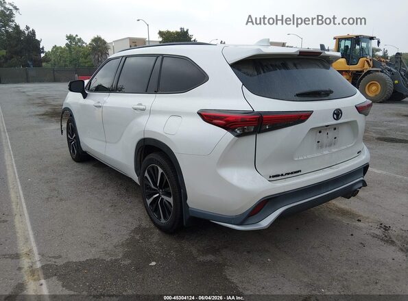 5TDJZRAH4MS053936 2021 TOYOTA HIGHLANDER Белый Задняя левая четверть