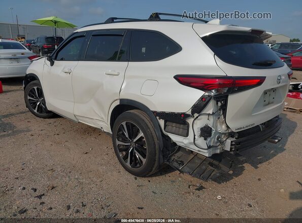 5TDJZRAH4MS077993 2021 TOYOTA HIGHLANDER White Tył lewy