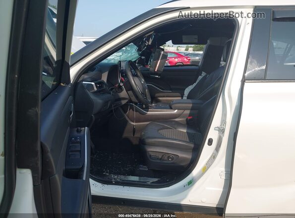 5TDJZRAH4MS077993 2021 TOYOTA HIGHLANDER White Widok wnętrza z przodu