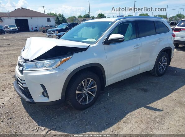 5TDJZRFH0HS368800 2017 TOYOTA HIGHLANDER White Передня ліва чверть