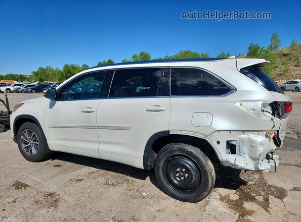 5TDJZRFH0HS382731 2017 TOYOTA HIGHLANDER White Задня ліва чверть