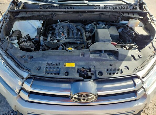 5TDJZRFH0HS382731 2017 TOYOTA HIGHLANDER White Вид підкапотного простору