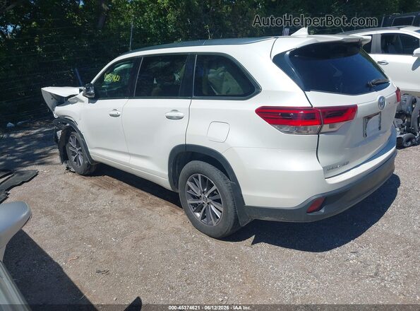 5TDJZRFH0JS807791 2018 TOYOTA HIGHLANDER White Հետևի ձախ
