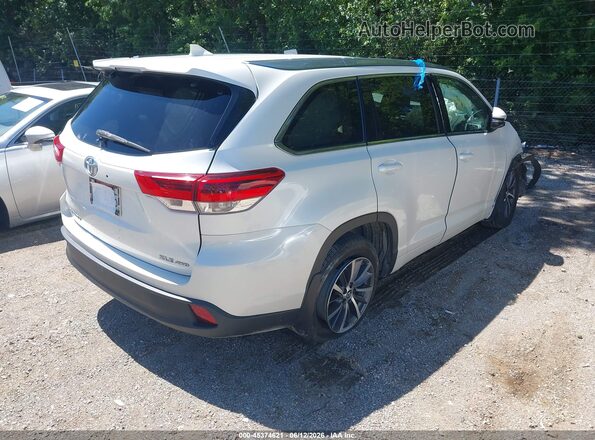 5TDJZRFH0JS807791 2018 TOYOTA HIGHLANDER White Հետևի աջ