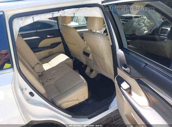 5TDJZRFH0JS807791 2018 TOYOTA HIGHLANDER White VIN կոդի պիտակի տեսք