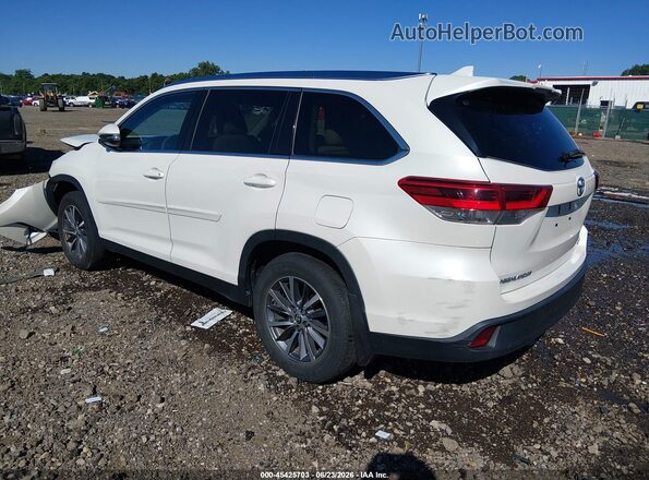 5TDJZRFH0KS576697 2019 TOYOTA HIGHLANDER White Tył lewy