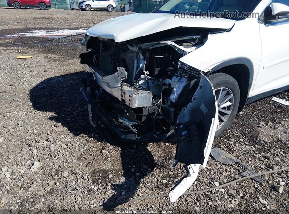 5TDJZRFH0KS576697 2019 TOYOTA HIGHLANDER White 