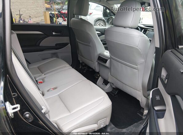 5TDJZRFH0KS588574 2019 TOYOTA HIGHLANDER Черный Вид наклейки с VIN-кодом
