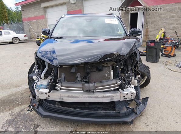 5TDJZRFH0KS588574 2019 TOYOTA HIGHLANDER Черный Вид задней части салона