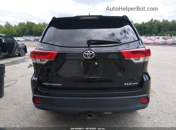 5TDJZRFH0KS588574 2019 TOYOTA HIGHLANDER Черный 