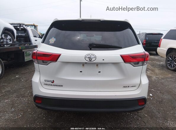 5TDJZRFH0KS619404 2019 TOYOTA HIGHLANDER White 