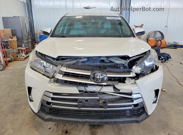 5TDJZRFH1HS519305 2017 TOYOTA HIGHLANDER White Вид спереду