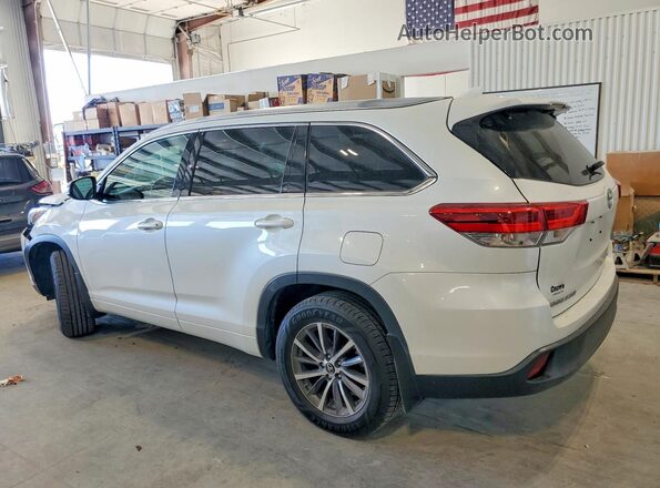 5TDJZRFH1HS519305 2017 TOYOTA HIGHLANDER White Задня ліва чверть