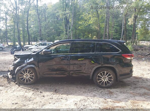 5TDJZRFH1JS550396 2018 TOYOTA HIGHLANDER Black 360 interior view