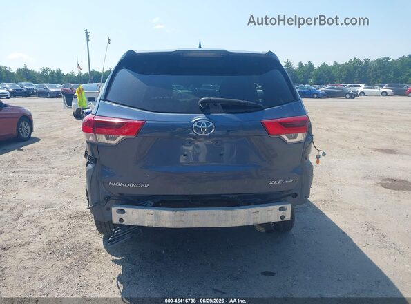 5TDJZRFH1JS817942 2018 TOYOTA HIGHLANDER Gray 