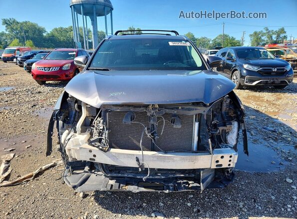 5TDJZRFH1JS899171 2018 TOYOTA HIGHLANDER Gray Front view