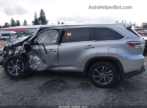 5TDJZRFH1KS982021 2019 TOYOTA HIGHLANDER Silver სალონის 360-გრადუსიანი ხედი