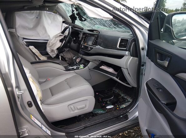 5TDJZRFH1KS982021 2019 TOYOTA HIGHLANDER Silver 