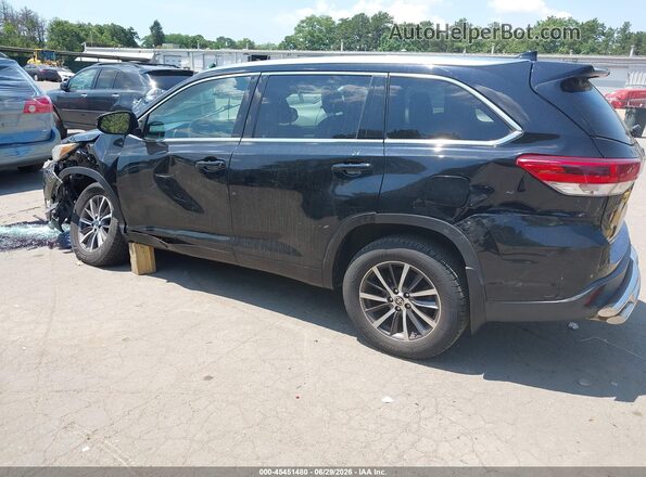 5TDJZRFH2HS361346 2017 TOYOTA HIGHLANDER Black Vista frontal