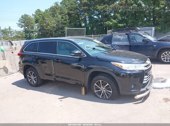 5TDJZRFH2HS361346 2017 TOYOTA HIGHLANDER Black Vista interior trasera