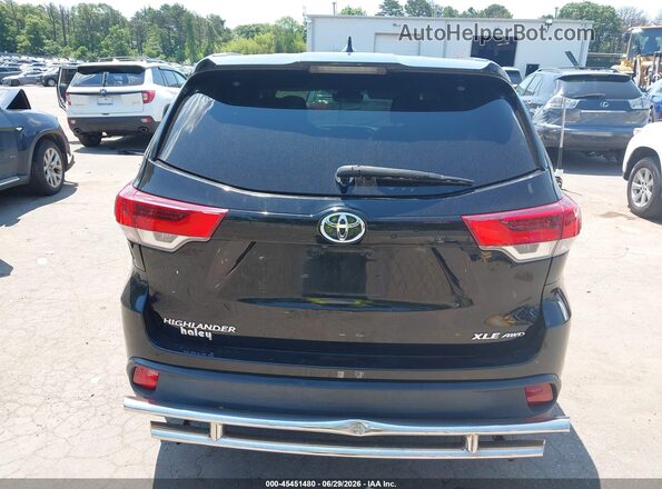 5TDJZRFH2HS361346 2017 TOYOTA HIGHLANDER Black 