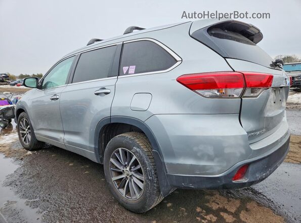 5TDJZRFH2HS367146 2017 TOYOTA HIGHLANDER Silver Trasero izquierdo