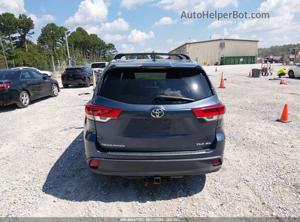 5TDJZRFH2HS406429 2017 TOYOTA HIGHLANDER Blue 