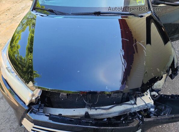 5TDJZRFH2HS417589 2017 TOYOTA HIGHLANDER Black Vista del compartimento del motor
