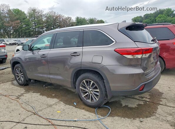5TDJZRFH2HS456991 2017 TOYOTA HIGHLANDER Silver Trasero izquierdo